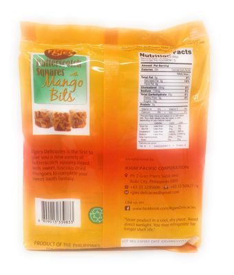 Rgies Butterscotch Sqaures with Mango Bites 170g, 2 Pack