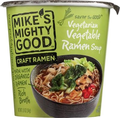 Mike&#39;s Mighty Good Ramen Soup, Vegetable, 1.9 Oz