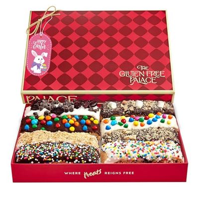 Gluten Free Palace Chocolate Covered Biscotti Gift Basket - Assorted Biscotti Cookies Gift for Men & Women - Purim Treats - Gluten Free Easter Gift (8 Count) Gluten Free Palace Chocolate Covered Biscotti Gift Basket - Assorted Biscotti Cookies Gift for Men & Women - Purim Treats - Gluten Free Easter Gift (8 Count)