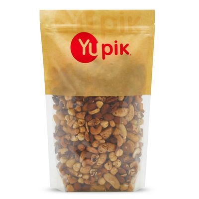 Yupik Deluxe Unsalted Mixed Nuts Without Peanuts, 2.2lb, Pack of 1