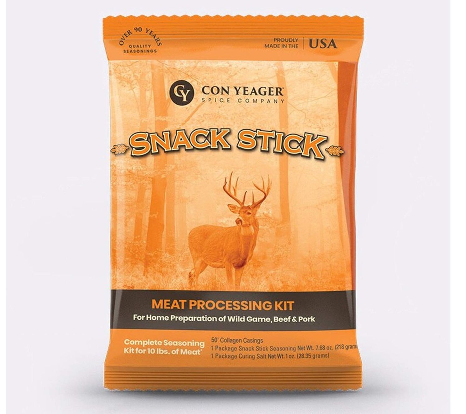 Con Yeager Spice Snack Sticks 10 Pounds of Meat Processing Kit 40423