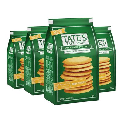 Tate&#39;s Bake Shop Lemon Cookies, 4 - 7 oz Bags