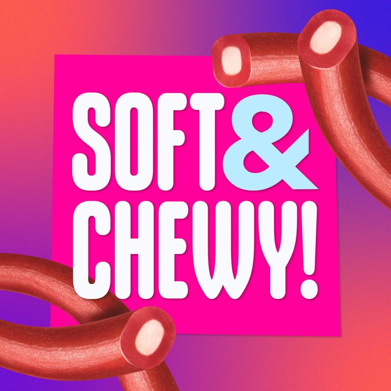SweeTARTS Ropes, Candy, Cherry Punch, Soft and Chewy, 9 oz