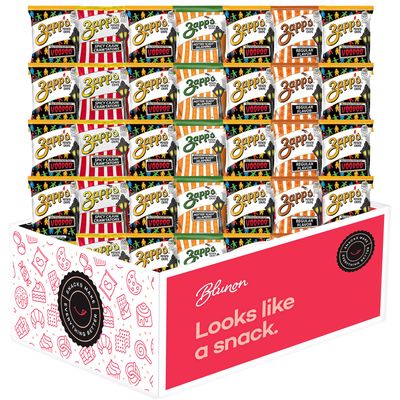 Zapp's Potato Chips Variety Pack - Kettle Cooked Bulk Assortment - Christmas Gift - Sampler Bulk Care Package Gift Box (36 Count)