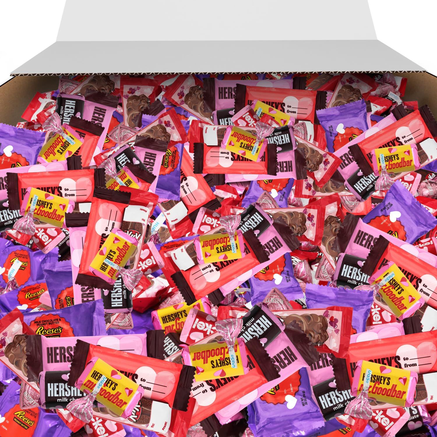 Bulk Chocolate Mix, 7lb Pack of Candy Bulk Individually Wrapped, Ideal Assorted Candy for All Ages, Perfect Chocolate Gifts for Loved Ones