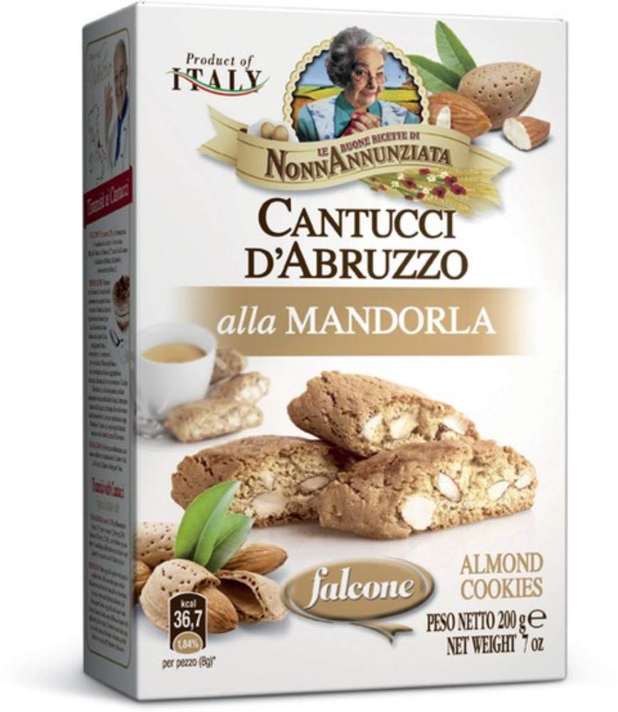 Cantucci D&#39;Abruzzo Biscotti Mini&#39;s Fragrant biscuits of the Italian confectionery tradition. Imported from Italy (Almond)