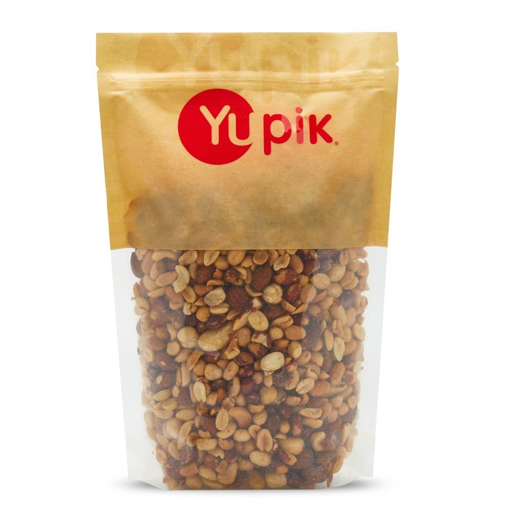 Yupik Roasted Salted Mixed Nuts with Peanuts, 2.2 lb, Pack of 1