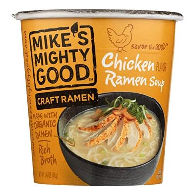 Mike&#39;s Mighty Good Ramen Soup, Chicken, 1.6 Oz