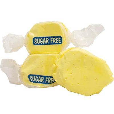 Taffy Town Candies- Sugar Free Banana  Gourmet Taffy Nougat-Style Candy Soft &amp; Delicious Sumer Snack Treats Party Good Candies 2.5lbs