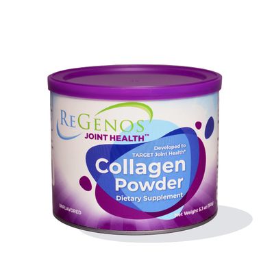 ReGenos Joint Health, 30 Day Supply, Collagen Peptides Powder Supplement, Hydrolyzed Collagen, Unflavored Collagen, Protein, Gluten Free, Kosher (1-Pack)
