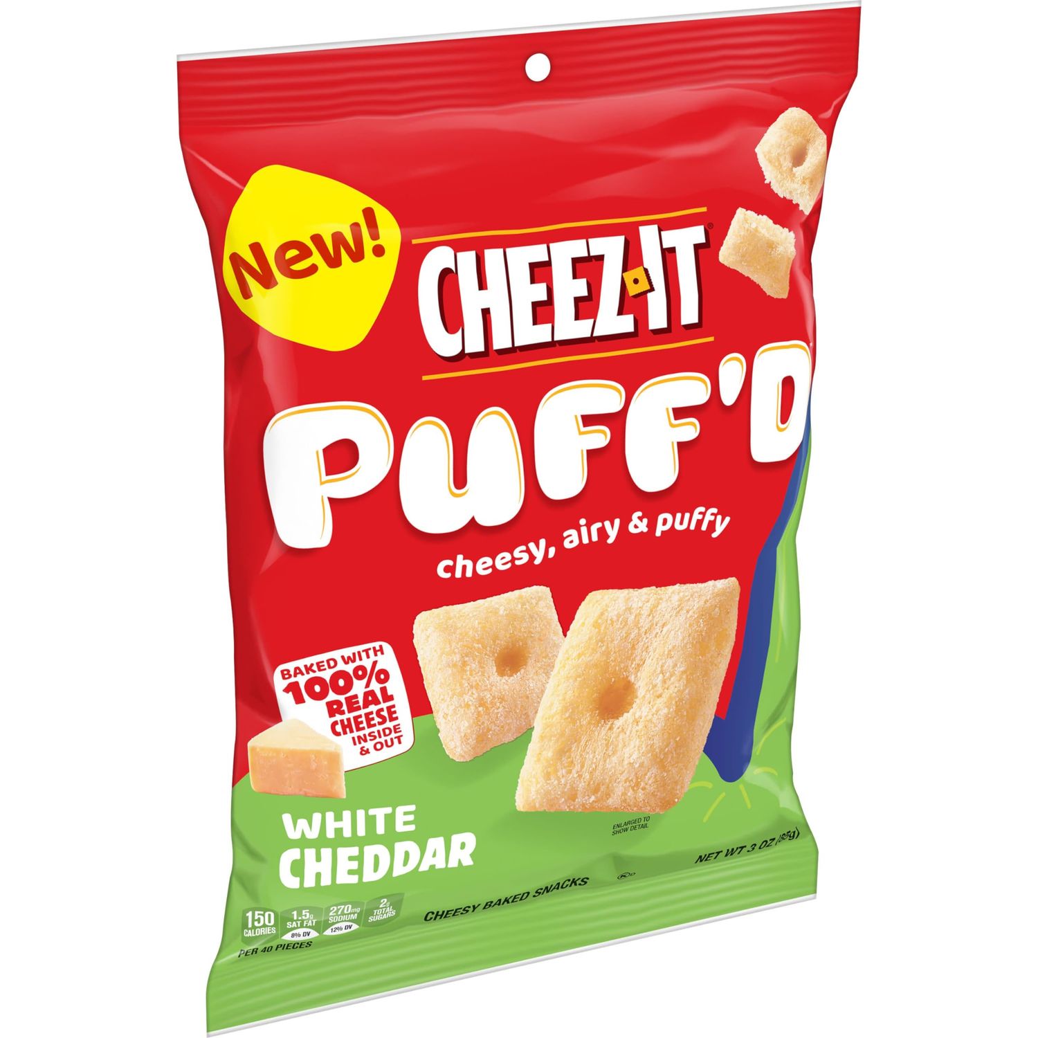 Cheez-It Puff&#39;d White Cheddar 3oz 6ct