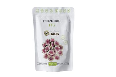 The Snack Haus Freeze-Dried Figs 1.41 Oz  All-Natural, No Preservatives  Nutrient-Rich, High Fiber Snack  Perfect for Yogurt, Granola, or On-The-Go! (1.41 Oz Pack)