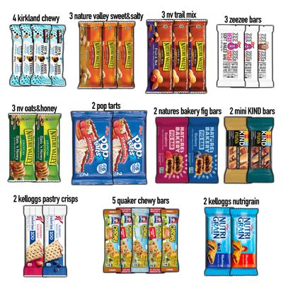 CRAVEBOX Ultimate Breakfast Bars Mix (30ct) - Easter Gift Box