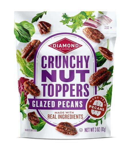 Crunchy Nut Toppers - Glazed Pecans