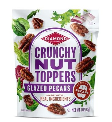 Crunchy Nut Toppers - Glazed Pecans