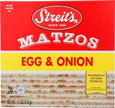 MATZO EGG ONION