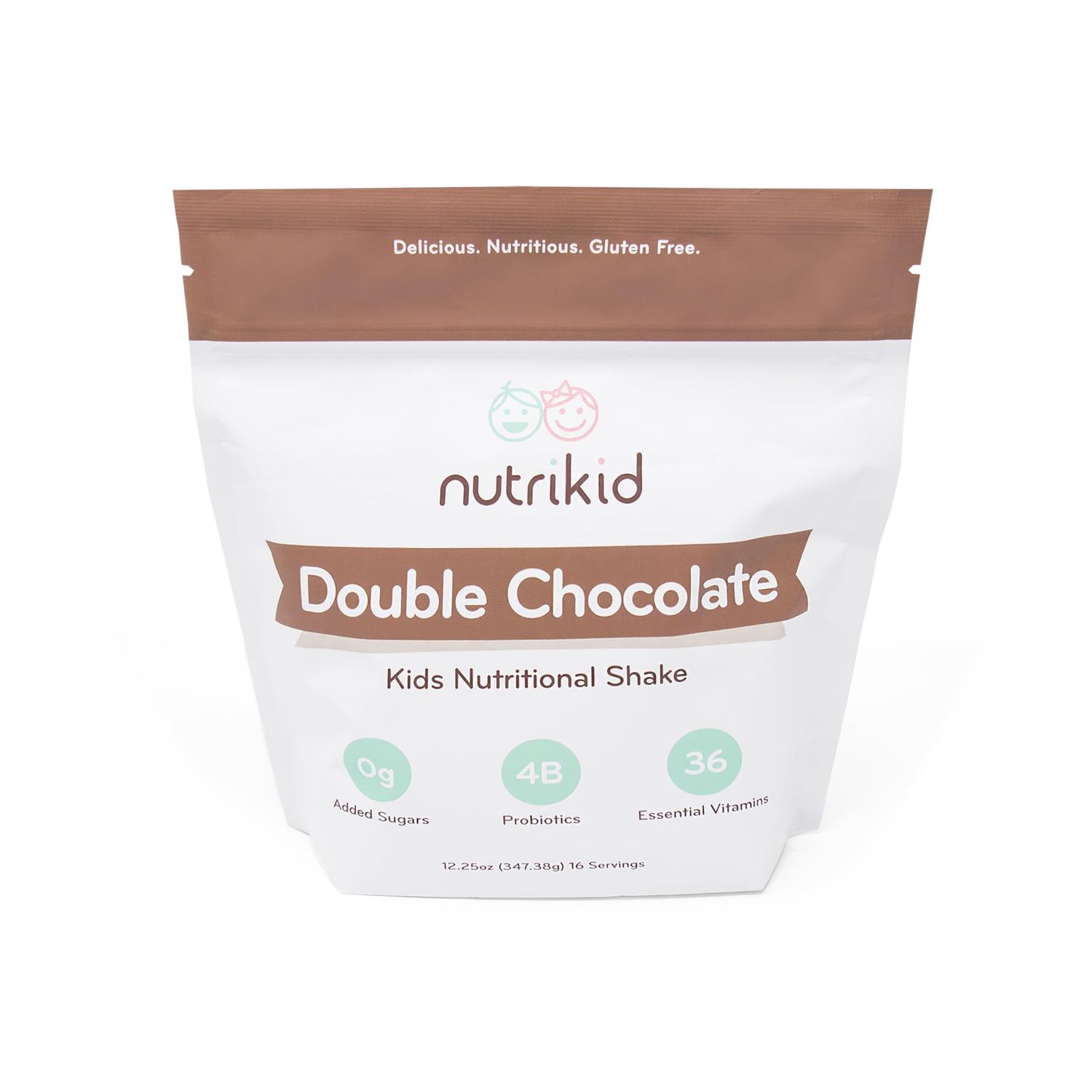 NutriKid Kids Healthy Protein Powder Shake- 36 Essential Vitamins Superfood, Weight Gain Drink Mix for Toddlers, Digestive Enzyme Probiotics, Perfect Snack