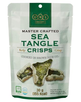 OHS Seatangle Crisps, (Pack of 3) - Traditional Korean Healthy Snack