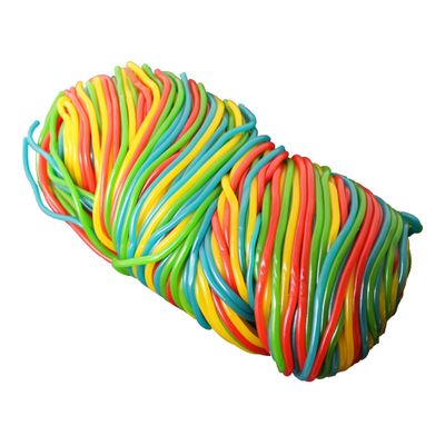Bebeto Rainbow Licorice Laces - String Licorice Laces Candy for Decorating Baked Goods, Making Knots, Fun Snacks - 2lbs Bulk Size Candy by Kervan