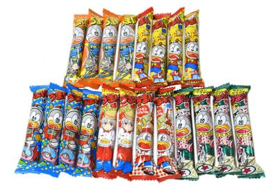Umaibo, Japanese popular snack food, 20 packs(5 taste4 packs) No.a131