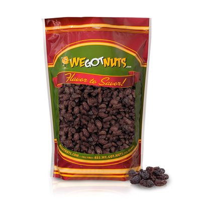 Dried Dark Raisins, 5 lb in Resealable Bag  Natural and Healthy Snack, Premium Quality