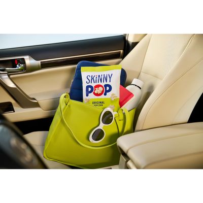 SkinnyPop Popcorn, Original, Gluten Free, Non-GMO, 0.65oz Individual Size Snack Bags, 6 Boxes (6 Bags per Pack)