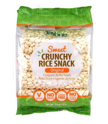 Jayone Crunchy Rice Snack, 2.8 Ounce (Pack of 6)