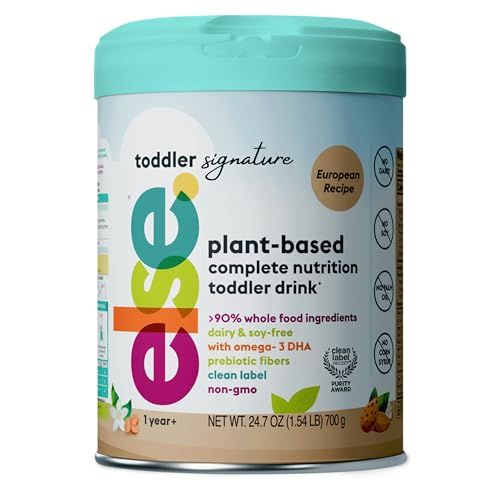 Else Nutrition Signature Toddler Formula - Made in Europe, premium toddler formula 12-36 months, Plant-Based, Dairy-Free, Lactose-Free Baby Formula 12-36 Months - European Recipe (Pack of 1)