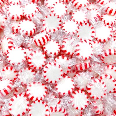 Arcor Starlight Peppermint Mints  1 Pound Bag - Approx. 75 Count  Hard Candy  Individually Wrapped