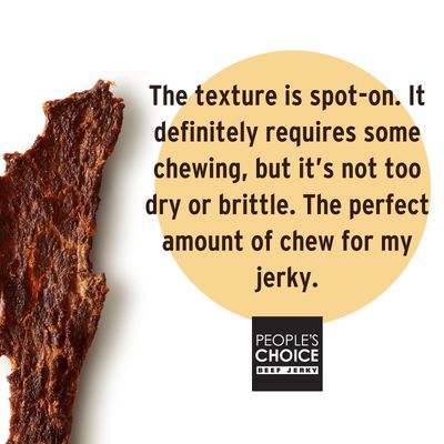 People's Choice Beef Jerky - Tasting Kitchen - Nashville Hot - Pounder of Super Spicy Jerky - Compare to World's Spiciest Heat of Carolina Reaper, Scorpion, Ghost Pepper - 1 Pound, 16 oz - 1 Bag