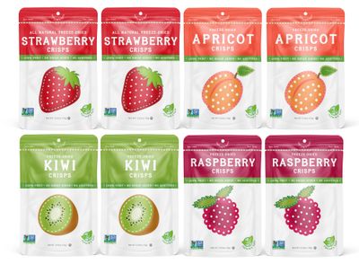 Natures Turn Freeze-Dried Fruit Snacks, Sour Variety, Pack of 8 (0.53 oz Each)