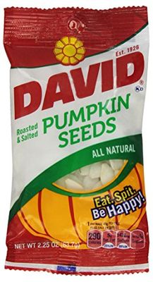 David&#39;s Pumpkin Seeds, 2.2500-ounces (Pack of12)