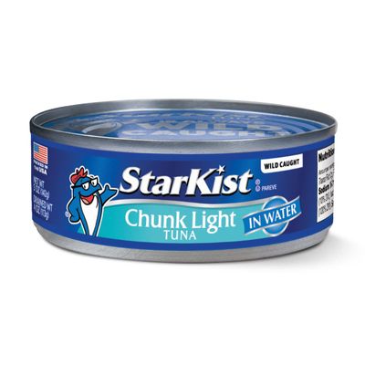 StarKist Chunk Light Tuna in Water, 5 oz (1 Pack) Canned Tuna Fish, Wild Caught, Gluten Free, Ready to Eat, Perfect for Salads, Keto Meals and Snacks, with 20g Protein &amp; 90 Calories Per Serving
