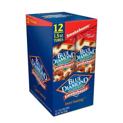 Blue Diamond Almonds, Smokehouse, 12 pk 1.5 oz
