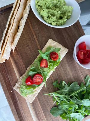 JENNIFERS HOMEMADE Original Flatbread, VEGAN All Natural, Made with extra virgin olive oil, Crunchy and delicious snack, 5 OZ
