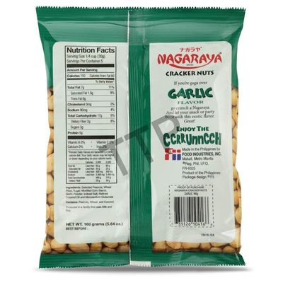 Nagaraya - Garlic Cracker Nuts 5.64 Oz.