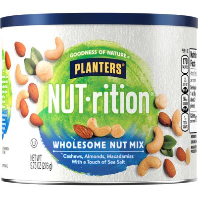 PLANTERS NUT-RITION Wholesome Nut Mix, Cashew, Almonds, Macadamia Nut 6-Pack, 3.66 LB