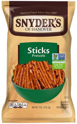 Snyder&#39;s Mini Pretzels, Fat Free, 9 oz (255.2 g)