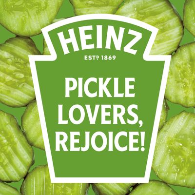 Heinz Tomato Ketchup with Pickle Seasoning, 13.5 oz Bottle