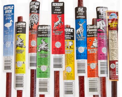 Jerky Dynasty Exotic Meat Stick Snack Mix - Slim Variety Pack, High-Protein Keto Snack with Premium Ingredients, Unique Flavors for Adventurous Tastes, Gift For Men (10 pack)