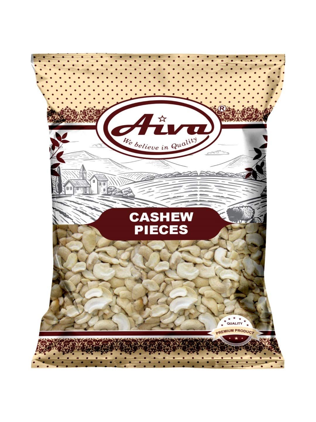 Cashew Pieces, Large, Raw, 10 Bulk