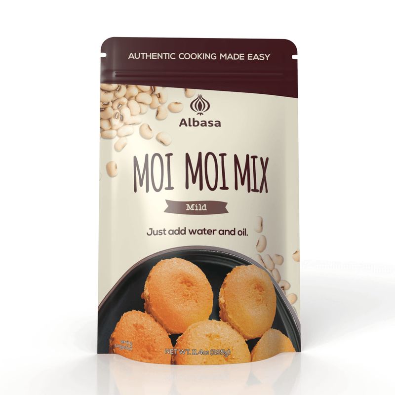 ALBASA MOI MOI MIX 11oz Made With 100% Peeled Beans, Spices and Seasoning, No Fillers, No Additives, Gluten Free