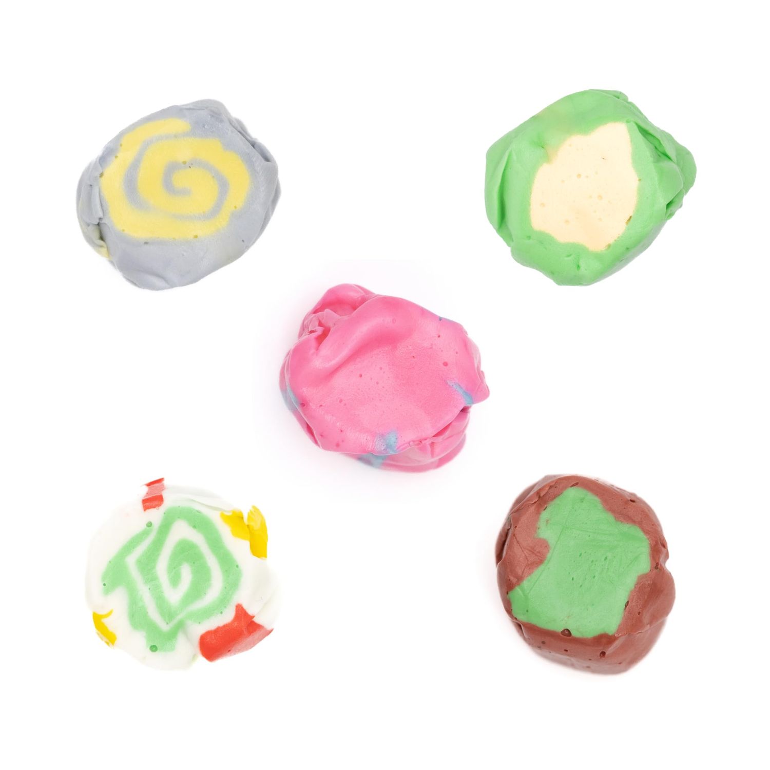 Taffy Shop Easter Favorites, Salt Water Taffy - Assorted Gourmet Candy Variety Pack, Bulk Sweet Snack, Fresh &amp; Gluten-Free, 60 Individually Wrapped Pieces (14oz)