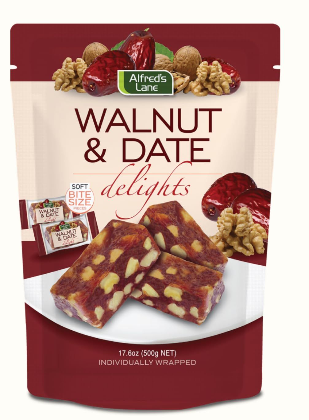 HealthEmpire Alfred&#39;s Lane Walnut &amp; Date Delights 17.6 Ounce (pack of 1)