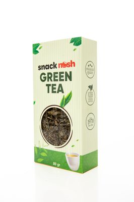 Snack Nosh Loose Leaf Tea, Green Tea Loose Leaf Herbal Tea Variet Pack Caffeine-Free (50 gr, 1,76 Oz) Green Tea