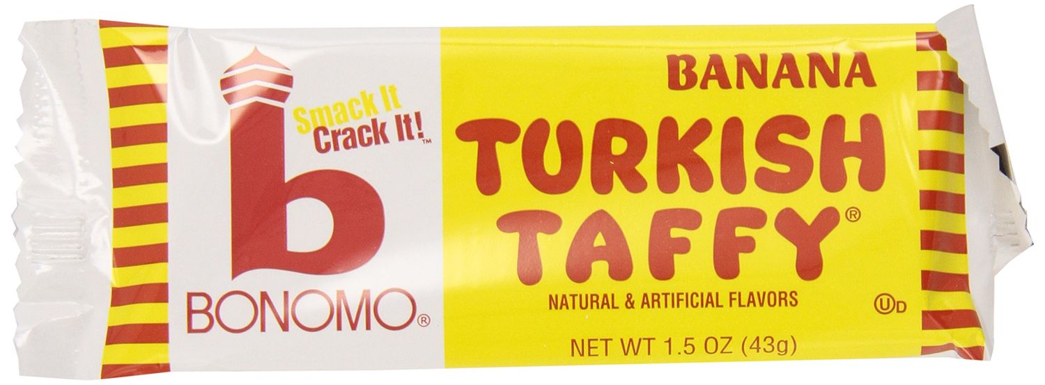 Bonomos Turkish Taffy - Banana 24ct.