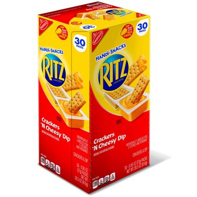Nabisco Ritz Crackers Snack Packs, 28.5 Ounce, 30 Count