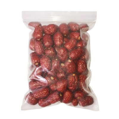 Red Dates No Pit Chinese Jujube Dates Seedless Dried Jujubees Pitted Fruit Tea Nature Sweet Magic  Healthy Snack - No sugar added &amp; Juicy &amp; Plump 400g