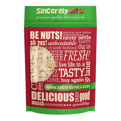 Sincerely Nuts - Raw Cashews Pieces Unsalted  Healthy Snack, Source of Protein  Keto and Paleo Friendly Gourmet Quality Vegan  Organic Cashew Nuts Bulk,1 (LB) Bag