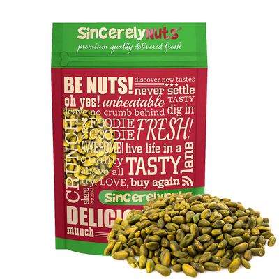 Sincerely Nuts Pistachios Roasted and Unsalted Kernels  No Shell, No Salt Healthy Snacks for Kids and Adults  Shelled Convenient Snack  Low Sodium, Vegan, Kosher &amp; Gluten Free, 2 lb. bag
